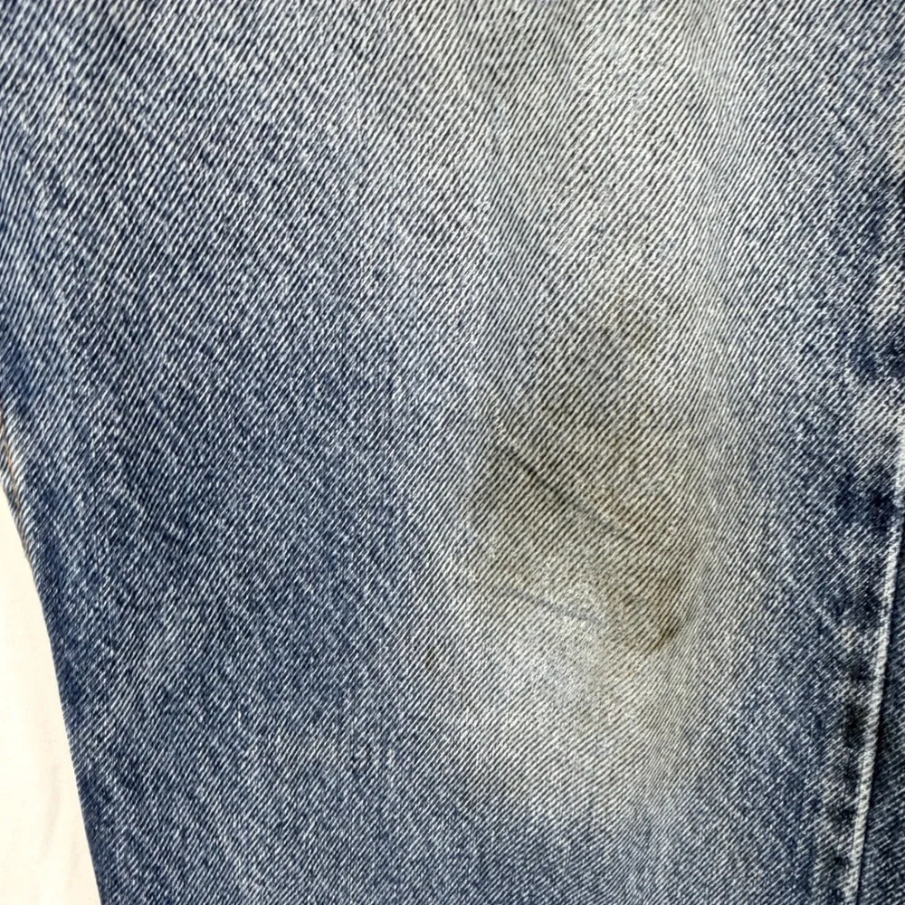 Levi's‎ 505 Regular Fit Jeans Blue Distressed Straight Leg Denim W34 L30